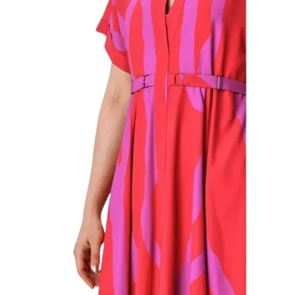 Eshakti WAYWARD FANCIES Abstract Print Crepe Empire - Picture 4 of 9